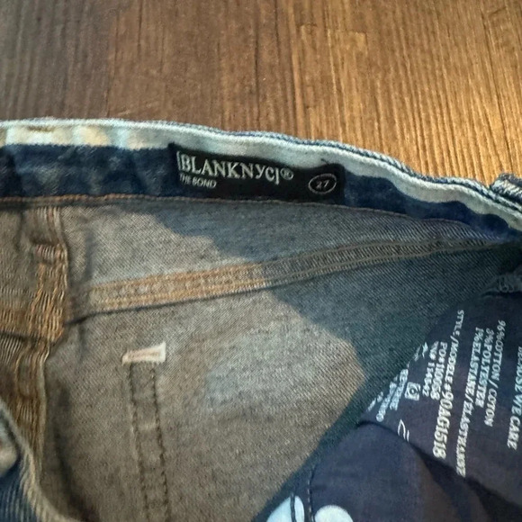 NWT BlankNYC Straight Ankle Jeans 27 - Picture 4 of 9